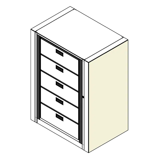 Rotary Metal Filing Cabinet