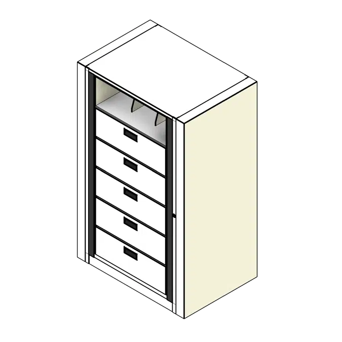 Rotary Metal Filing Cabinet