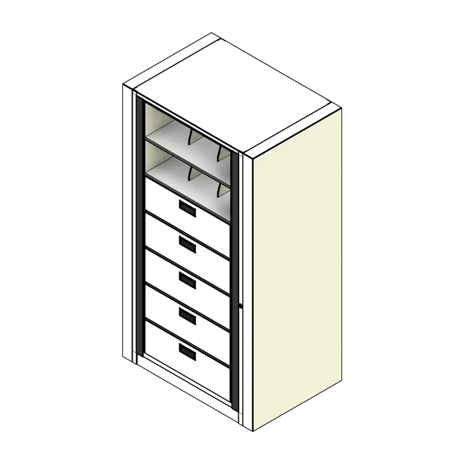 Rotary Metal Filing Cabinet