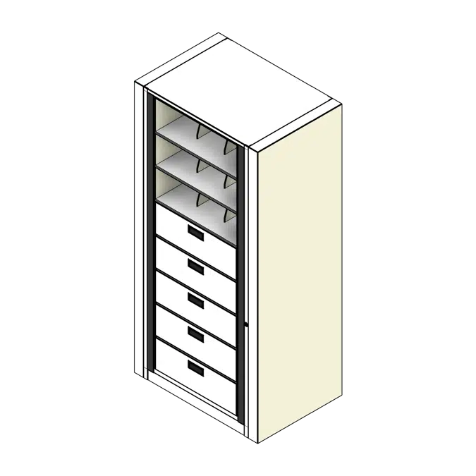 Rotary Metal Filing Cabinet