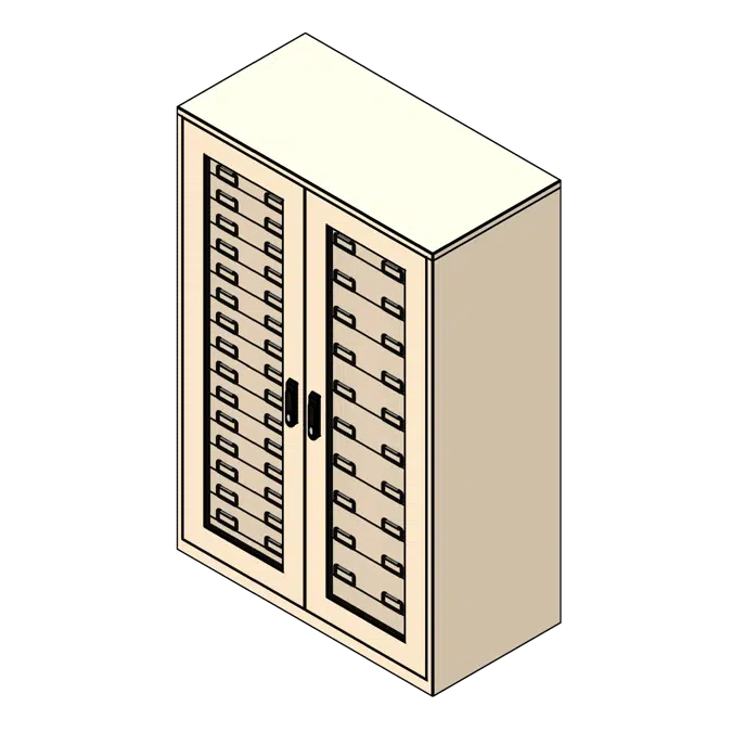 Drawers Museum Preservation Cabinet