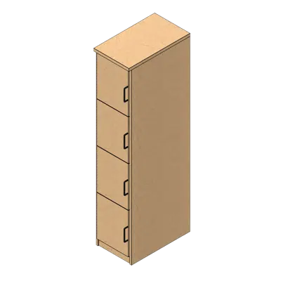 imagem para Small Instrument Laminate Instrument Locker