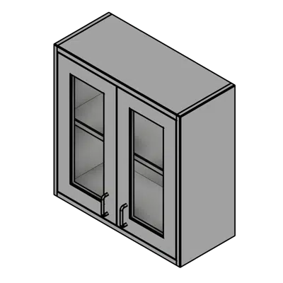Image for 2 Door Stainless Steel Wall Cabinet
