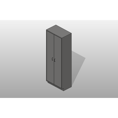 Image for 2 Door Stainless Steel Storage Cabinet