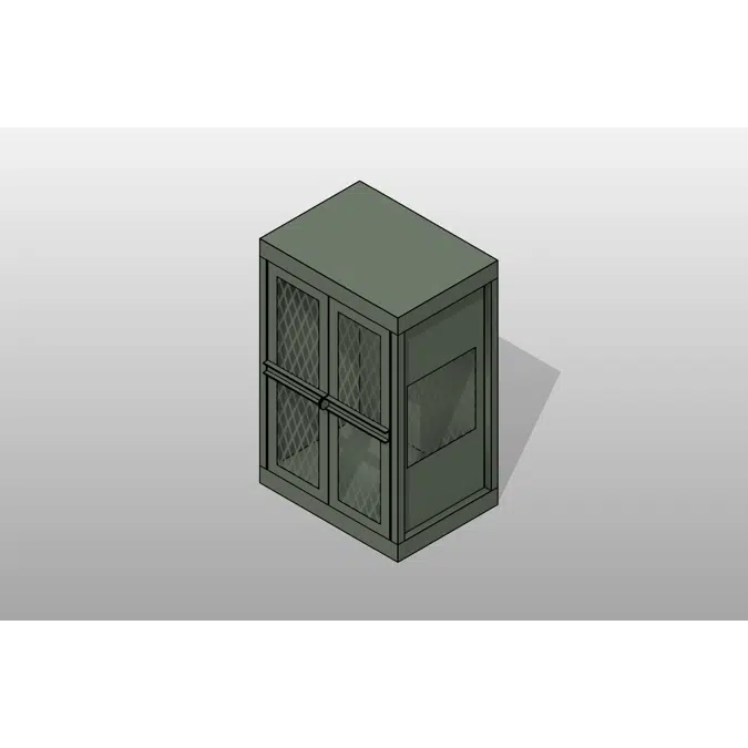 BIM objects - Free download! Universal Weapon Rack | BIMobject