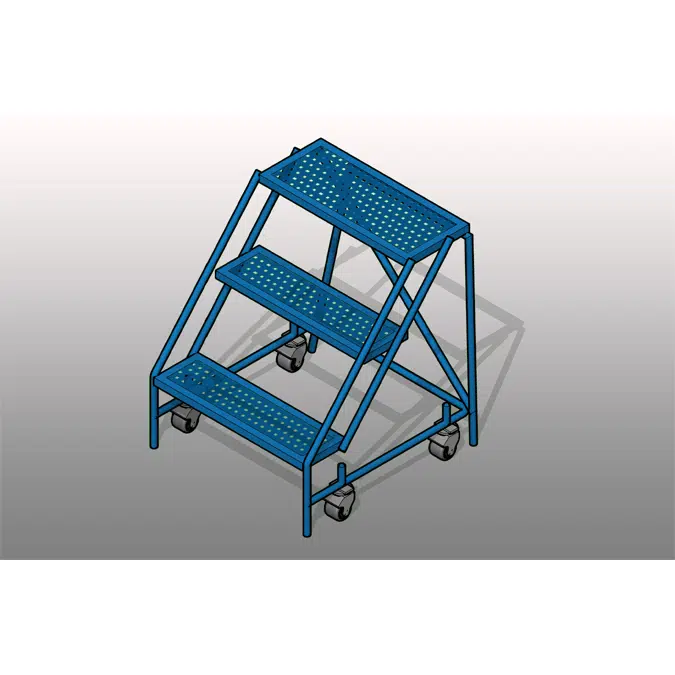 Mobile Warehouse Ladder