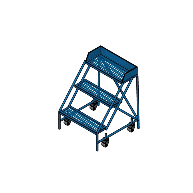 Mobile Warehouse Ladder