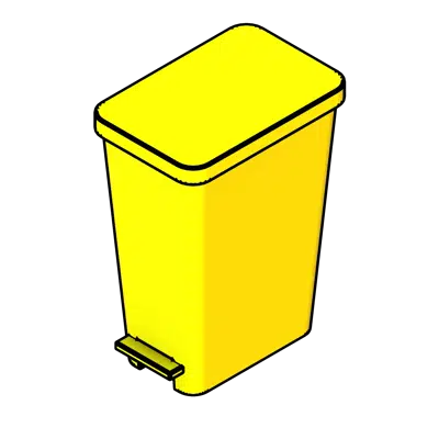Imagem para Waste Bin Healthcare Furniture}