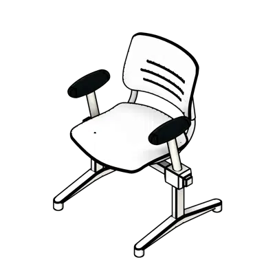 Image for Lounge Armrests Polypropylene Seating