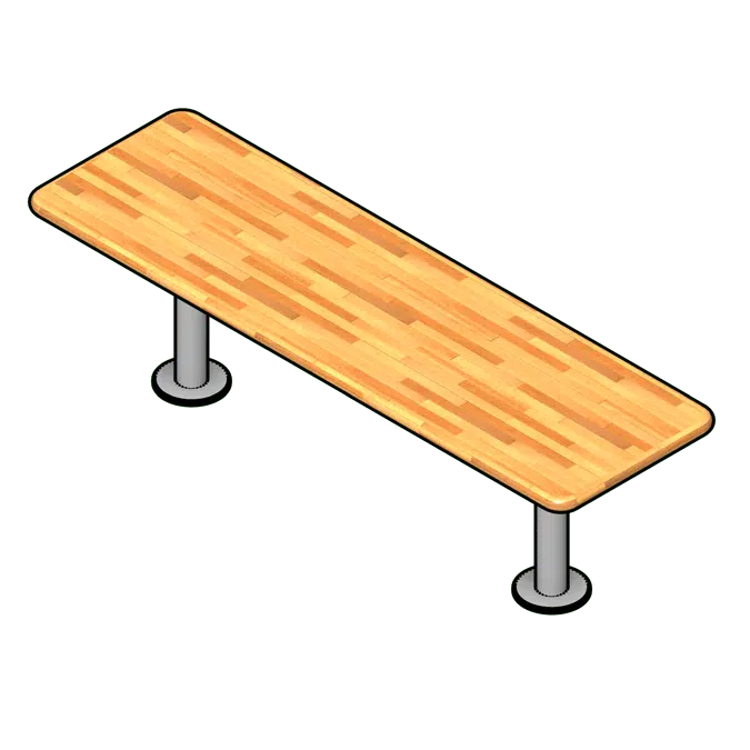 Standard Kit Locker Bench