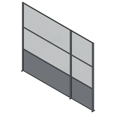 Image for Modular Panel Wire Partition