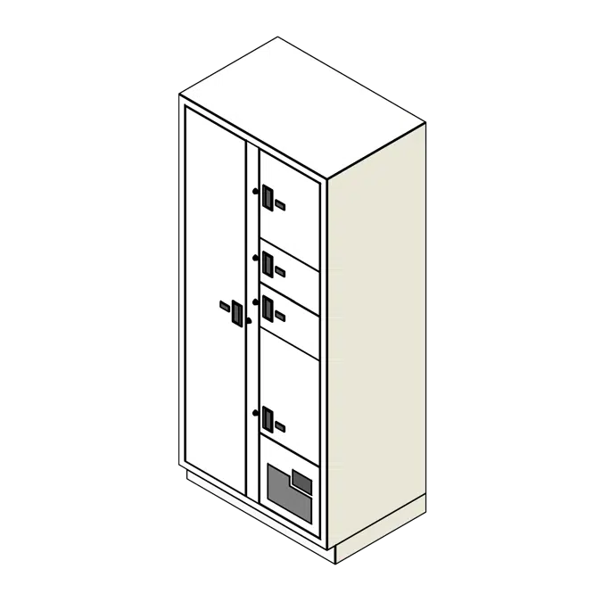 Configurations 1-19 Steel Evidence Locker