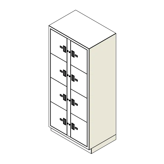 Configurations 1-19 Steel Evidence Locker