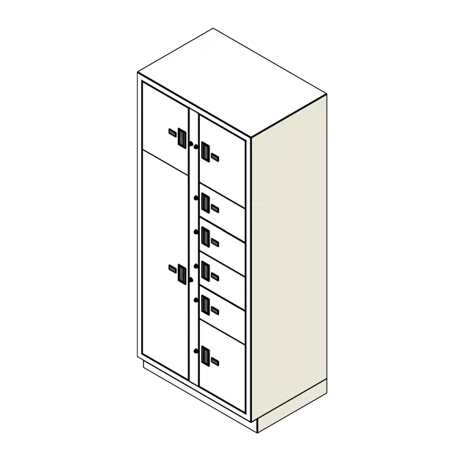 Configurations 1-19 Steel Evidence Locker