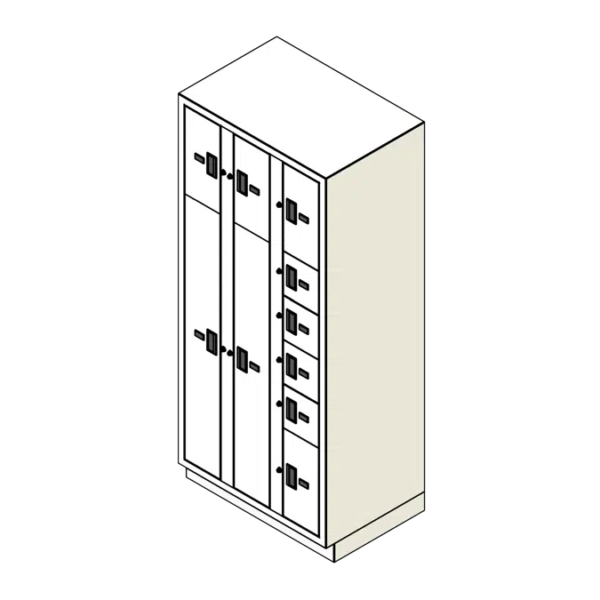 Configurations 1-19 Steel Evidence Locker