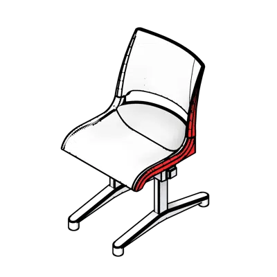 Image for Tandem Polypropylene Seating