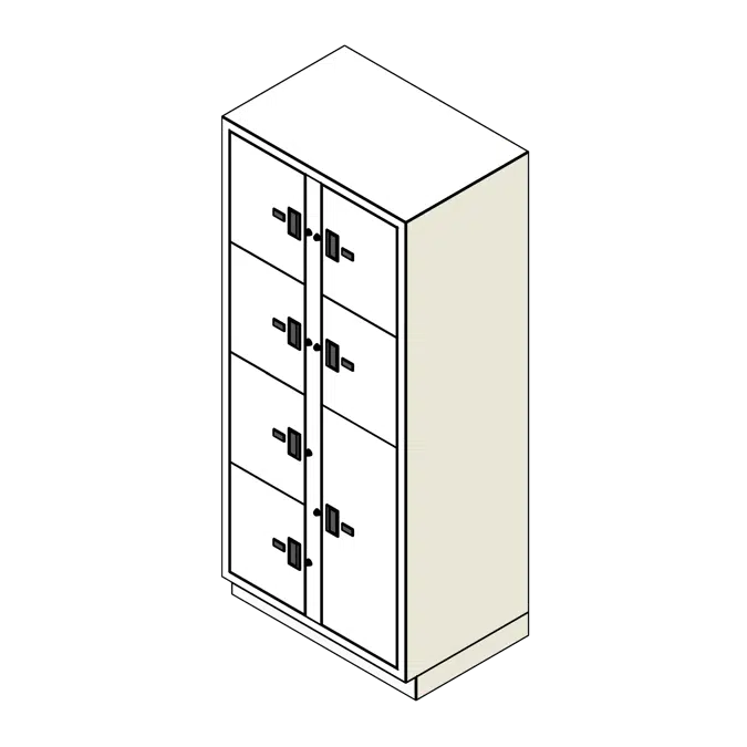 Configurations 40-59 Steel Evidence Locker