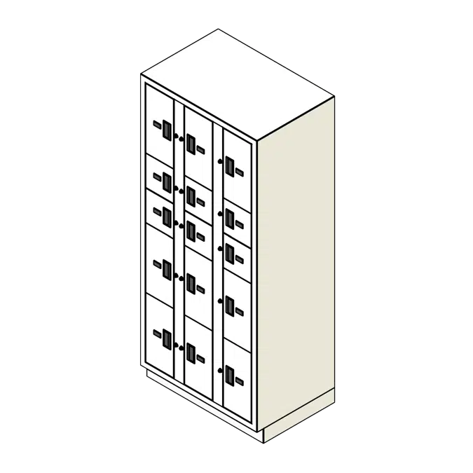 Configurations 40-59 Steel Evidence Locker