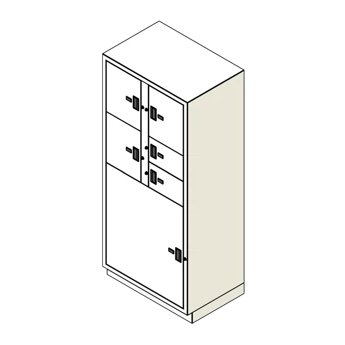 Configurations 40-59 Steel Evidence Locker