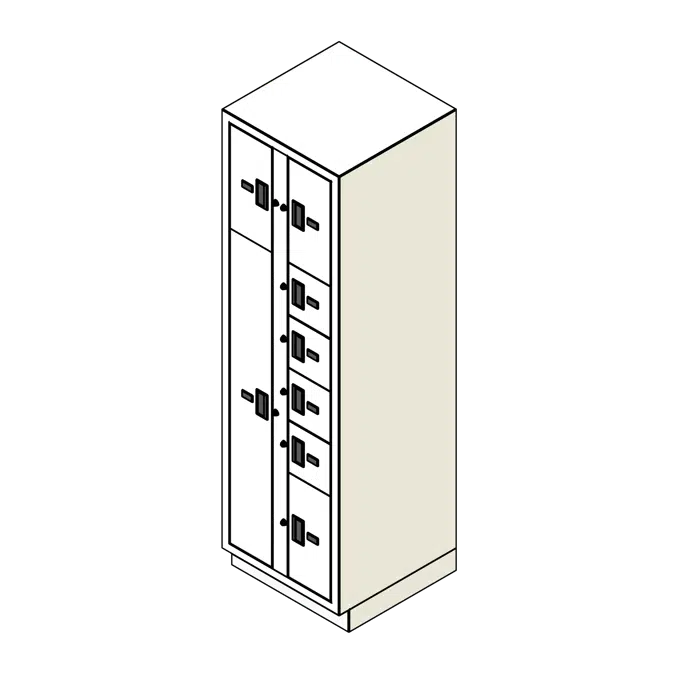 Configurations 40-59 Steel Evidence Locker