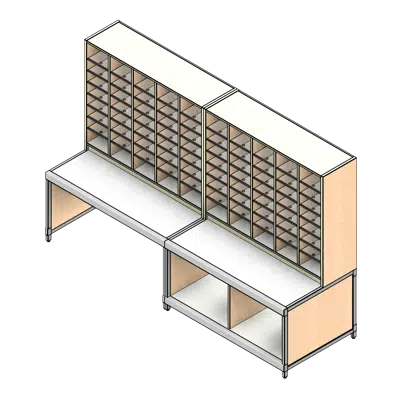 Зображення для 10' Wide - Option 01 Mail Room