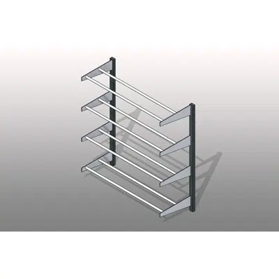 Image for Athletic Equipment Cantilever Rack