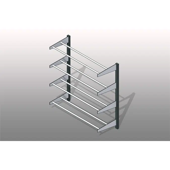Athletic Equipment Cantilever Rack