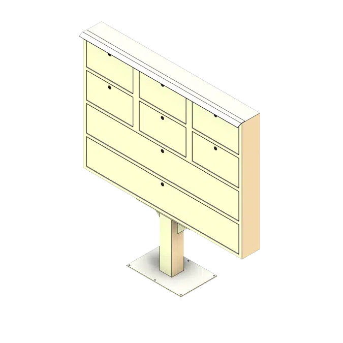 Freestanding Outdoor Weapons Locker
