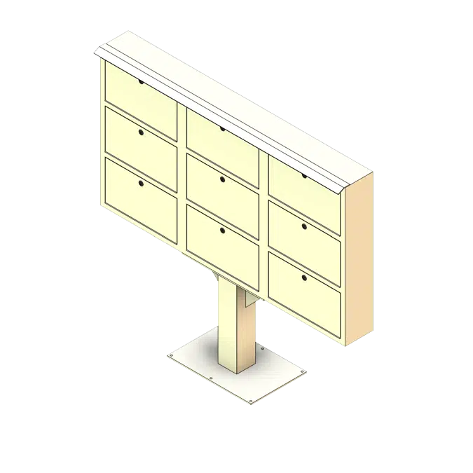 Freestanding Outdoor Weapons Locker