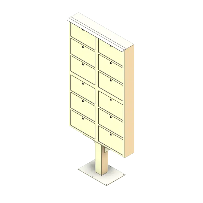 Freestanding Outdoor Weapons Locker