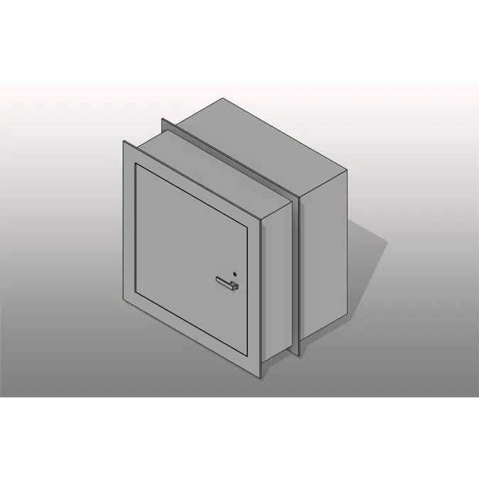 Fire Rated Pass Through Metal Locker