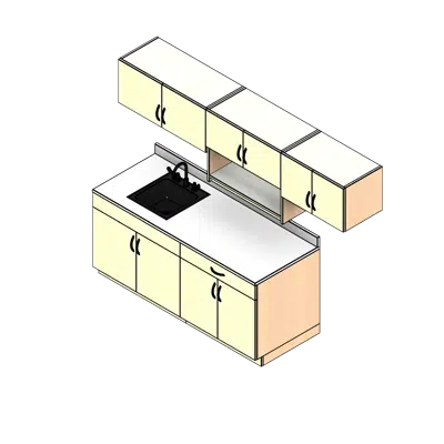 09' Wide - Option 05 Break Room için görüntü