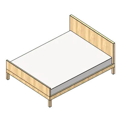 Bed - Basic Residential Furniture图像