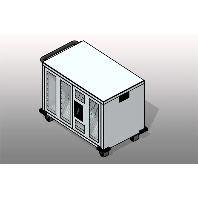 Electronics Charging Mobile Cart