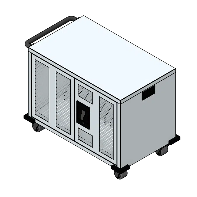 Electronics Charging Mobile Cart