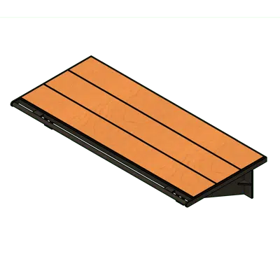 Immagine per Wall Mounted Restraint Bench