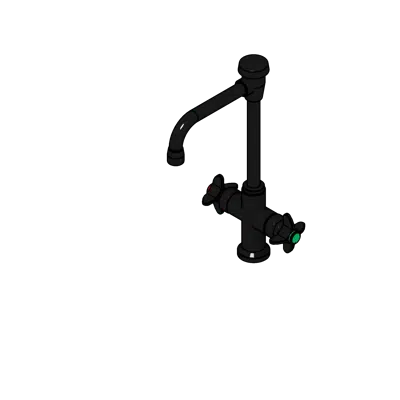 kuva kohteelle Laboratory Deck Mounted Chrome Plate Brass Faucet