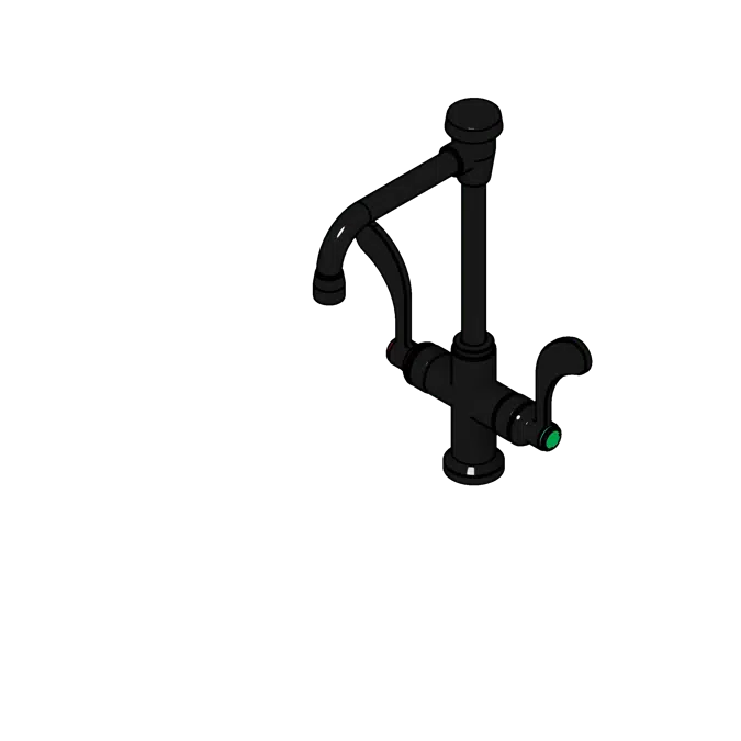 Laboratory Deck Mounted Chrome Plate Brass Faucet