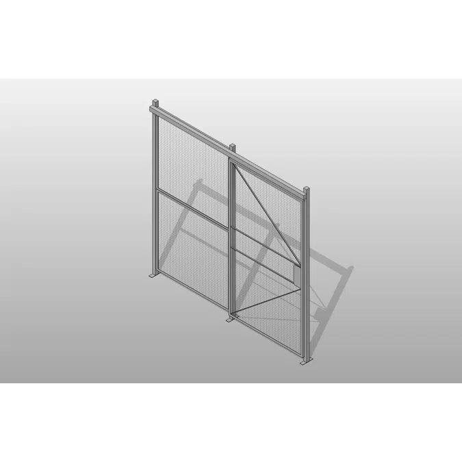 Sliding Door Wire Partition