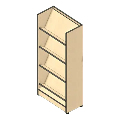Immagine per Angled Shelving Magazine Storage