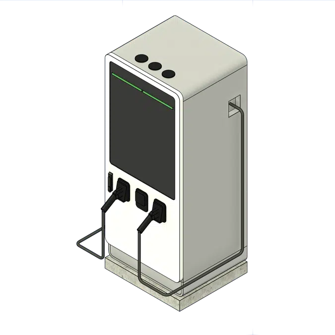 DC Commercial Level 3 Electric Vehicle Charger