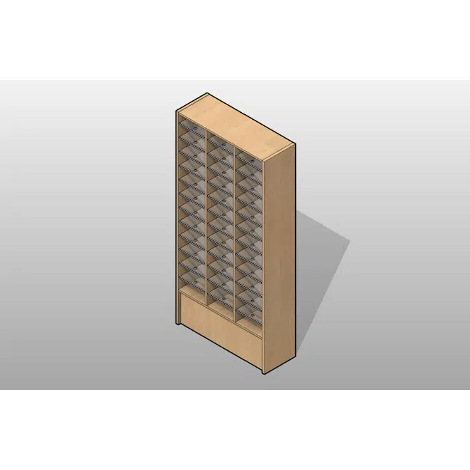 Freestanding 12" Kick Plate Laminate Sorter