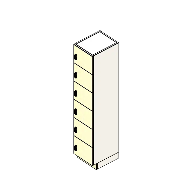 Multi Door Laminate Locker