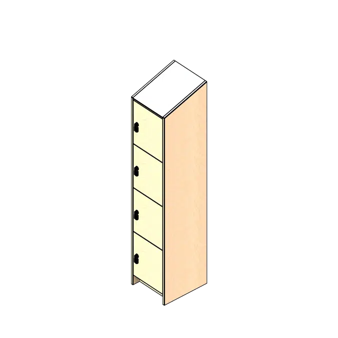 Multi Door Laminate Locker