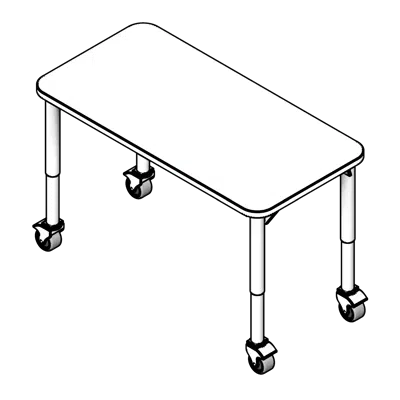 Image for Rectangle Table Classroom Table
