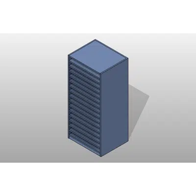 Image for Flat Shelves Blueprint Storage