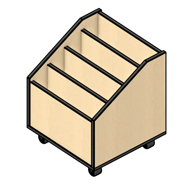 Open Book Browser Library Furniture