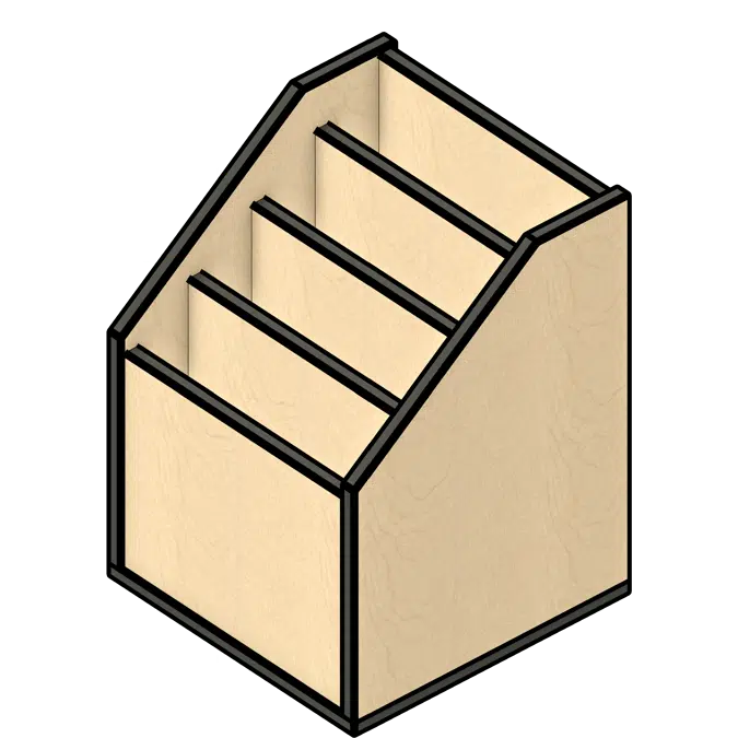 Open Book Browser Library Furniture