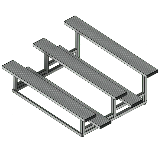 Tiered Bench Metal Bleacher