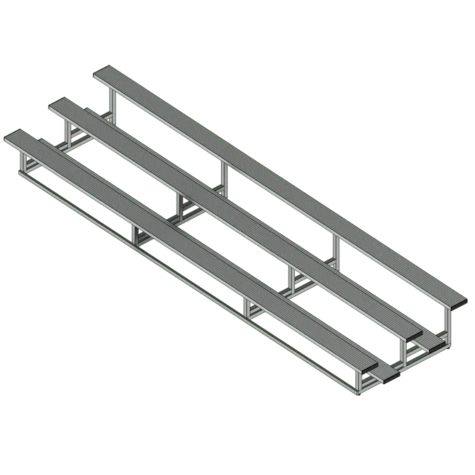 Tiered Bench Metal Bleacher